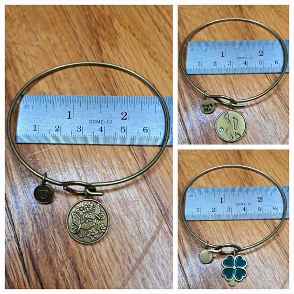 Simply Me 🦋☘️👣 bracelet trio bundle - Picture 5 of 5